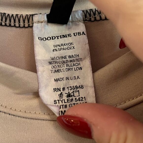 Nude and mesh maxi bodycon dress - Picture 8 of 8